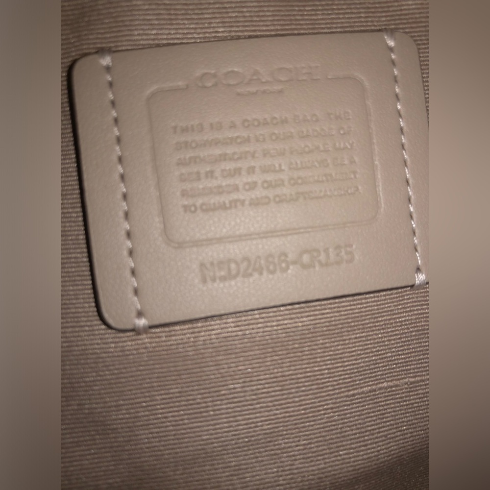 Coach Jamie Camera Crossbody CR135 Signature Canvas Light Khaki Chalk w/hangtag - Picture 14 of 14